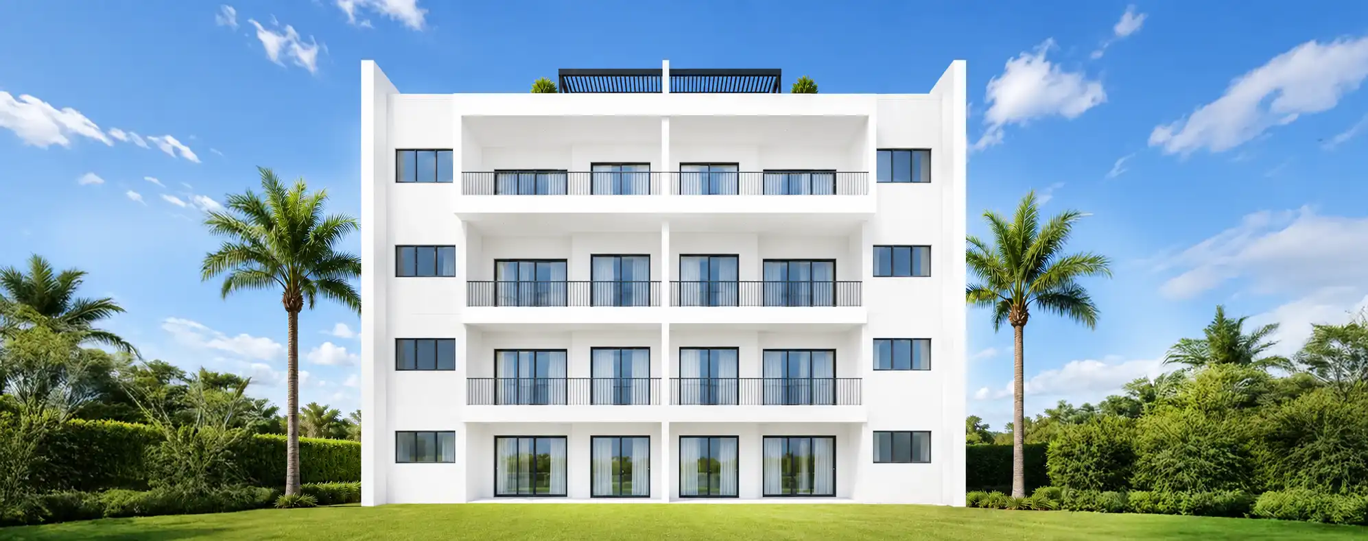 3-bedroom residences