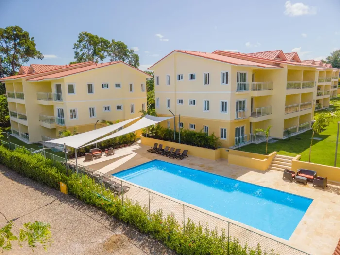 Beautiful 2-Bedroom Ground Floor Condo in Hill Side Condos at Residencial Hispaniola