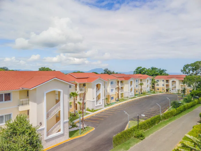 Modern 1-Bedroom Third Floor Condo in Hill Side Condos at Residencial Hispaniola